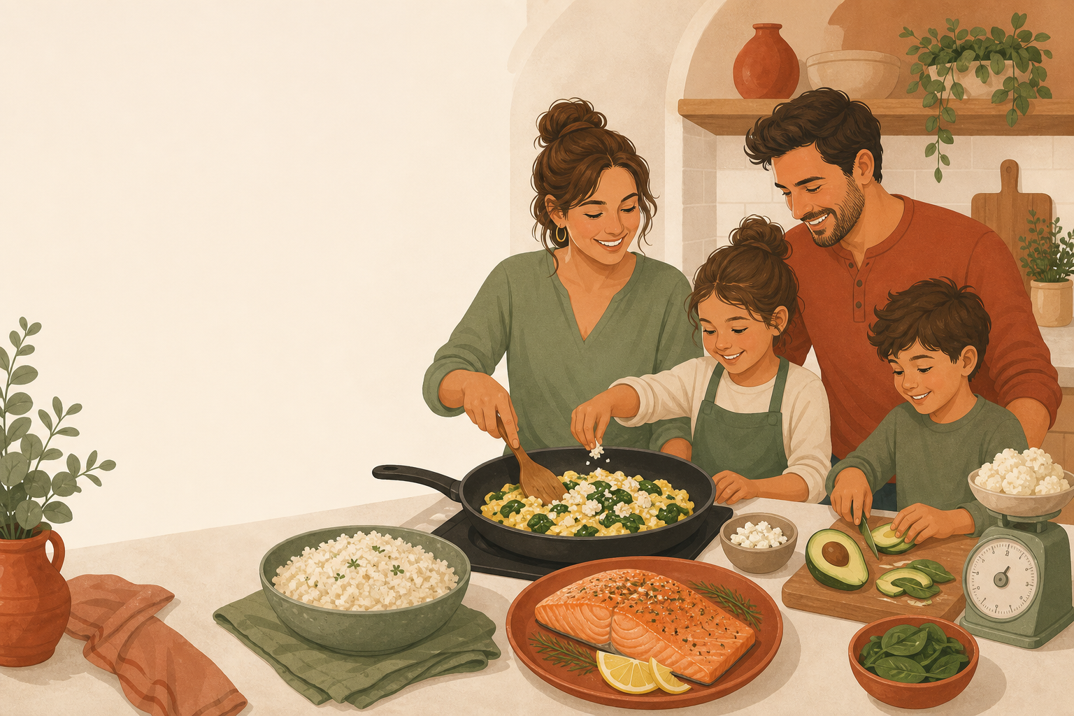 Keto Meal Plan Guide illustration
